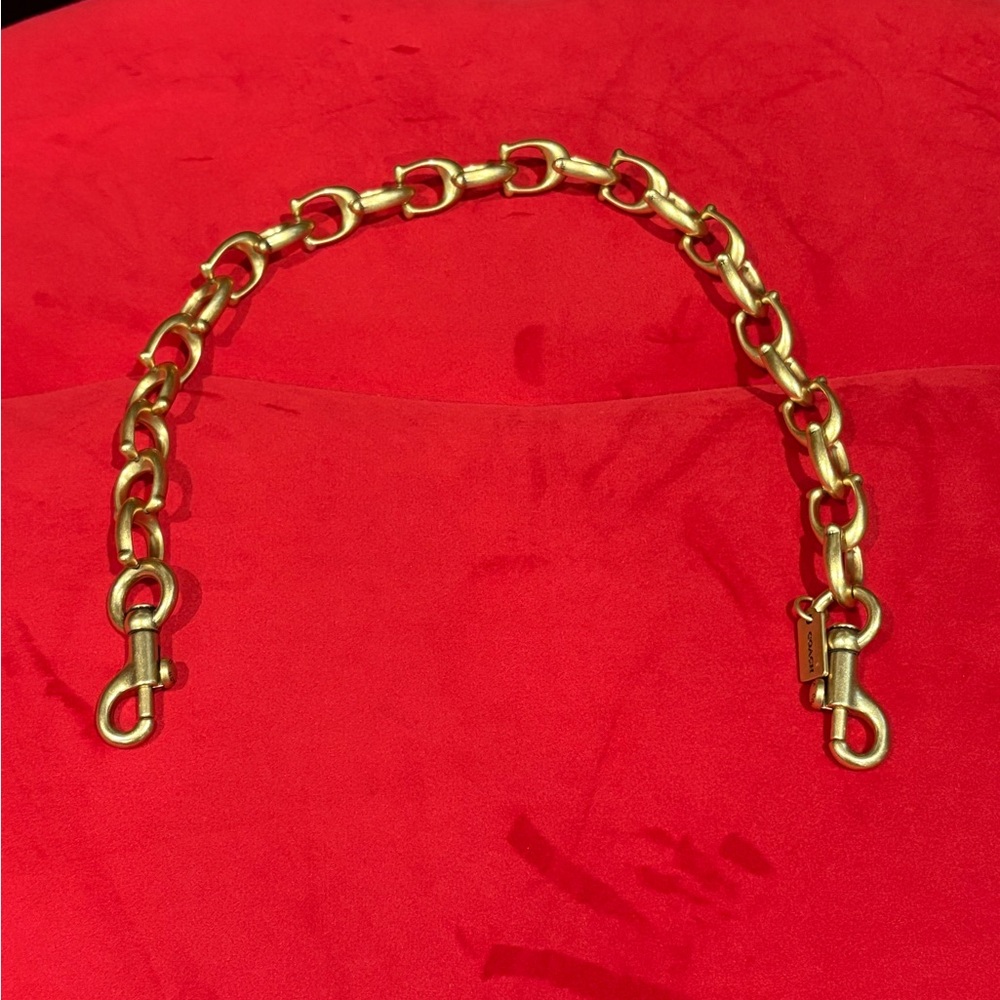 Coach Chain Strap